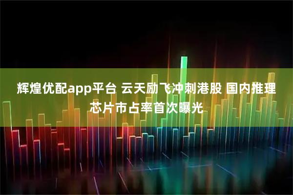 辉煌优配app平台 云天励飞冲刺港股 国内推理芯片市占率首次曝光