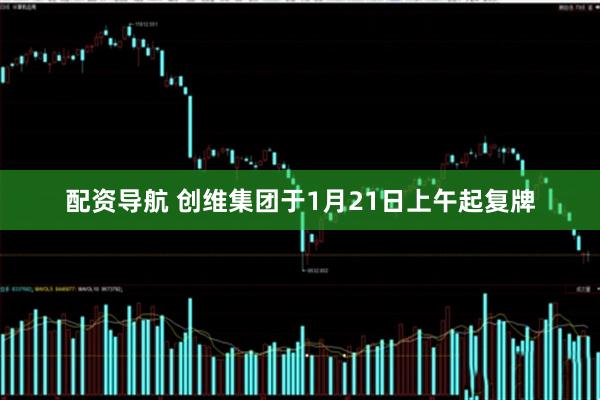 配资导航 创维集团于1月21日上午起复牌